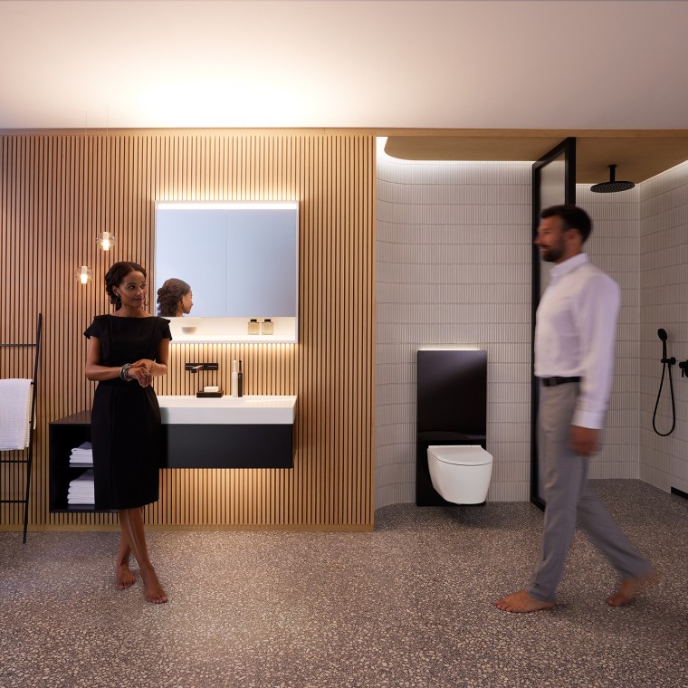 Geberit ONE peegelkapp funktsiooniga ComfortLight Geberit ONE peegelkapp funktsiooniga ComfortLight
