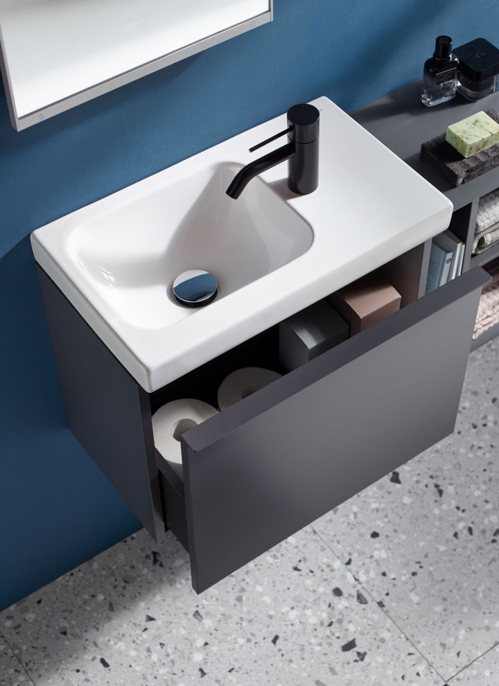 iCon pesukauss külaliste vannitoa jaoks (© Geberit) iCon pesukauss külaliste vannitoa jaoks (© Geberit)