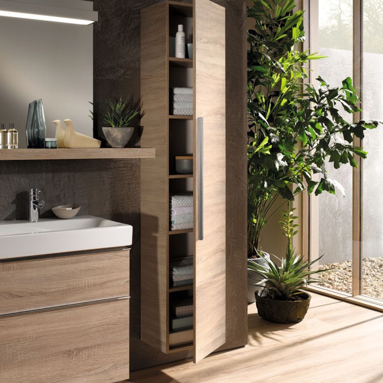 Geberit iCon peegel ja mööbel, tamm naturaalne Geberit iCon peegel ja mööbel, tamm naturaalne