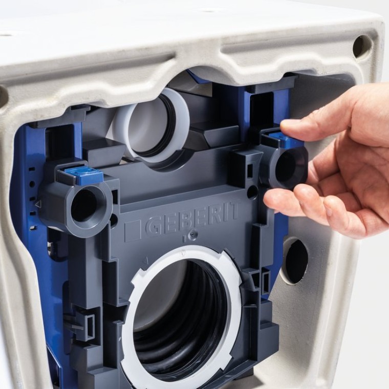 Geberit ONE'i WC integreeritud võimekusega kõrguse reguleerimiseks