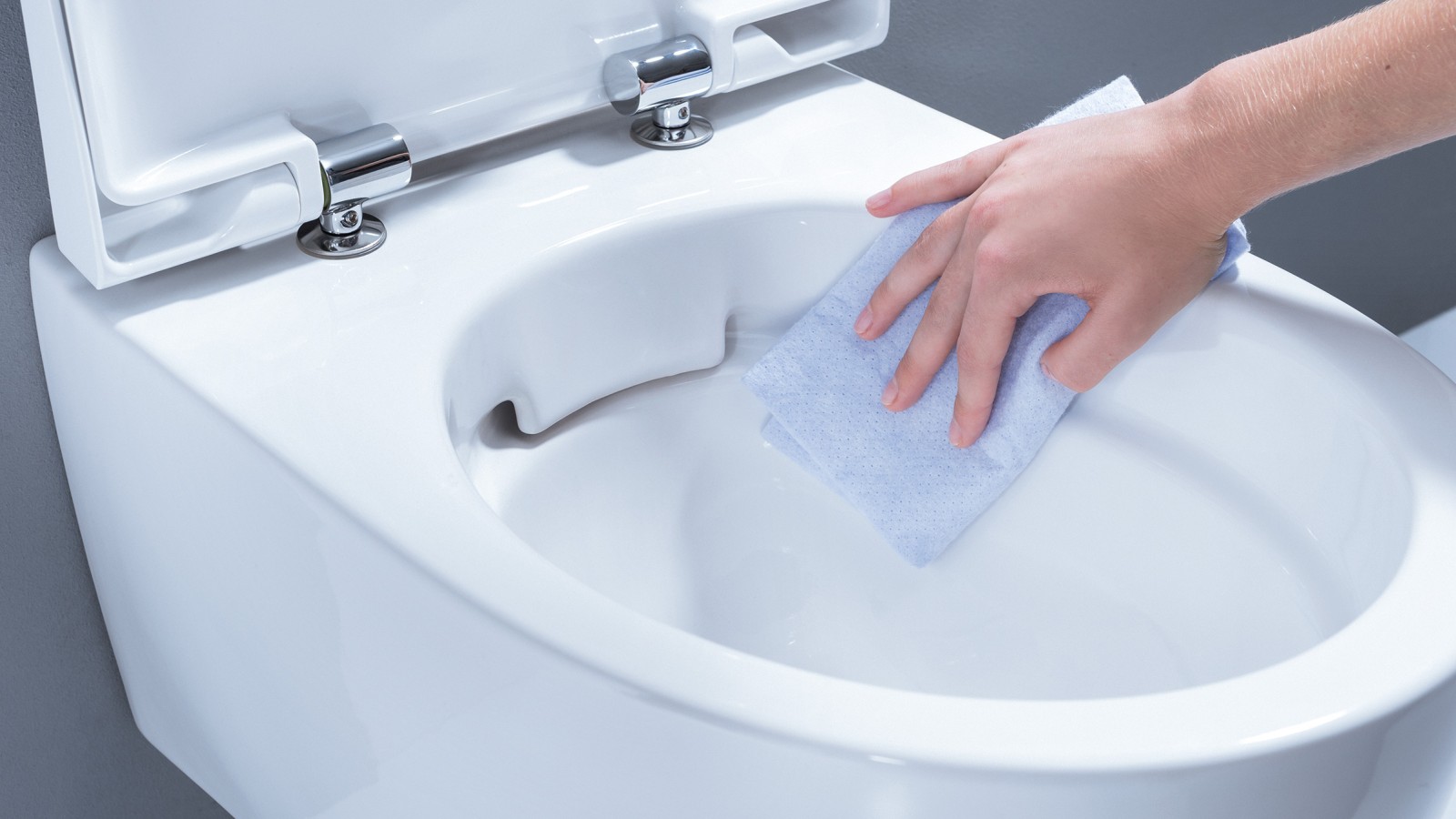 Ääristeta iCon Rimfree WC (© Geberit) Ääristeta iCon Rimfree WC (© Geberit)