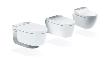 Erinevad Geberit AquaClean dušš-WC-de mudelid