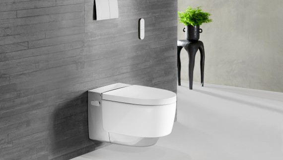 Kroomitud Geberit AquaClean Mera Comfort ja Sigma