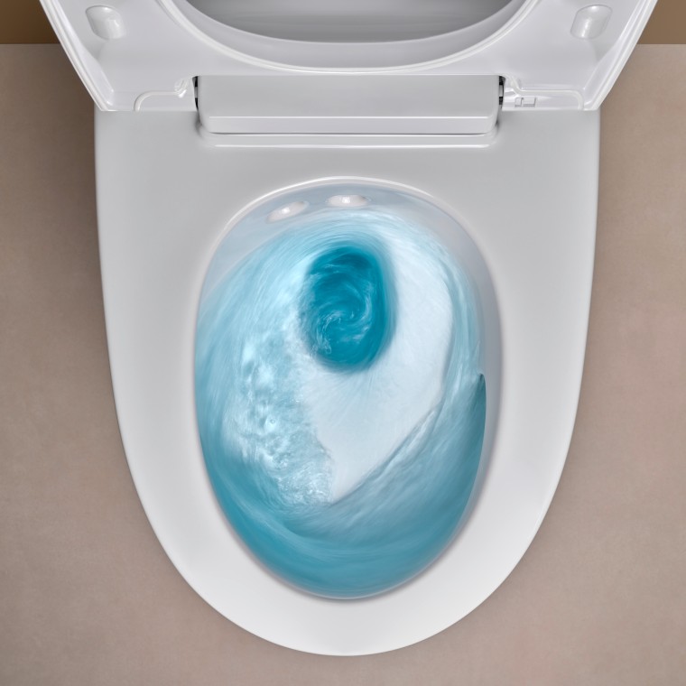 Geberit AquaClean Mera TurboFlush tehnoloogia funktsioon Geberit AquaClean Mera TurboFlush tehnoloogia funktsioon