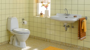 Värvilised keraamilised plaadid ja loputusplaadid loputuskastidele – ja ka seinapealsed WC-potid – olid 70. aastatel viimane moeröögatus