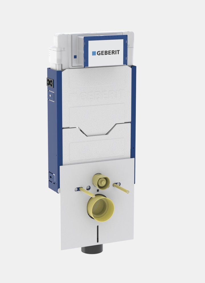 Geberit Kombifix element with concealed cistern for embedding