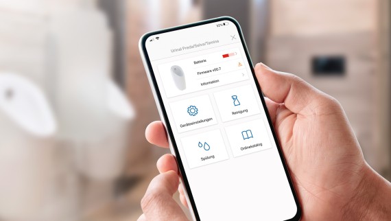 Geberit Control App – tööriistade ülevaade Geberit Control App – tööriistade ülevaade