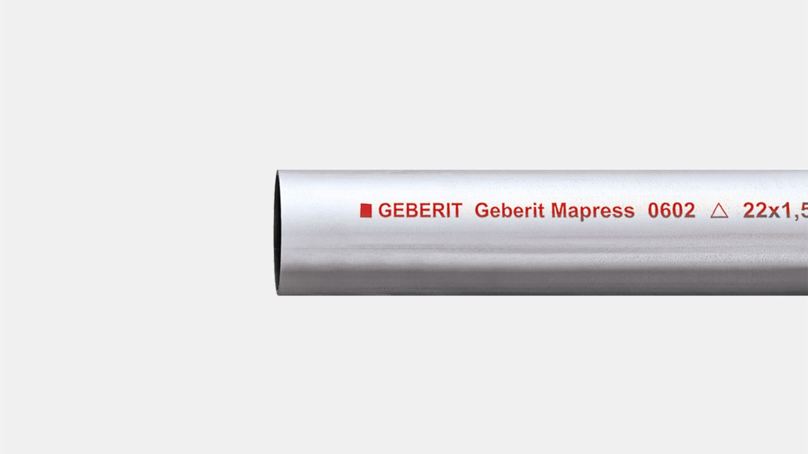 Geberit Mapressi C-terasest süsteemitoru, väljast galvaaniliselt tsingitud Geberit Mapressi C-terasest süsteemitoru, väljast galvaaniliselt tsingitud