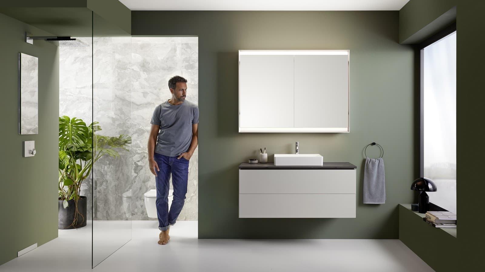 Geberit ONE liivahalli vannitoamööbel (© Geberit) Geberit ONE liivahalli vannitoamööbel (© Geberit)