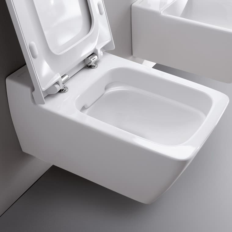 Geberit Xeno² WC-pott avatud kaanega Geberit Xeno² WC-pott avatud kaanega