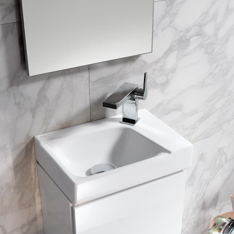 Geberit Xeno² valamu külaliste vannitoas Geberit Xeno² valamu külaliste vannitoas
