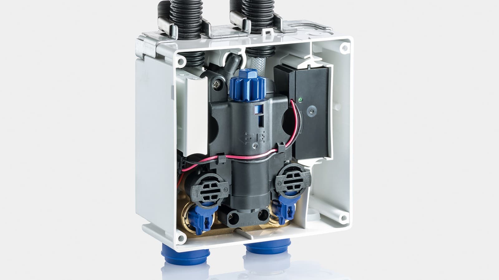 Termostaatmikser ohutuse ja mugavuse suurendamiseks Termostaatmikser ohutuse ja mugavuse suurendamiseks