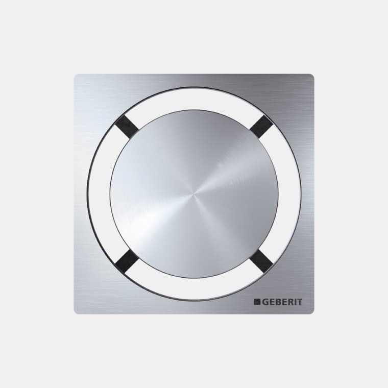 Geberiti põrandaäravool dušile koos ümara disainkaanega Geberiti põrandaäravool dušile koos ümara disainkaanega