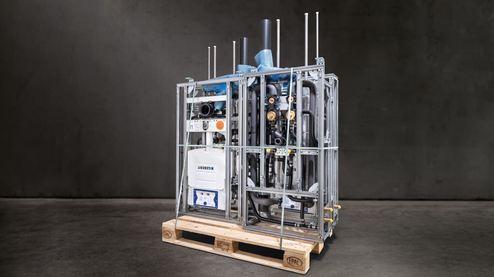 Monteeritav Geberit GIS paigaldussüsteem Monteeritav Geberit GIS paigaldussüsteem