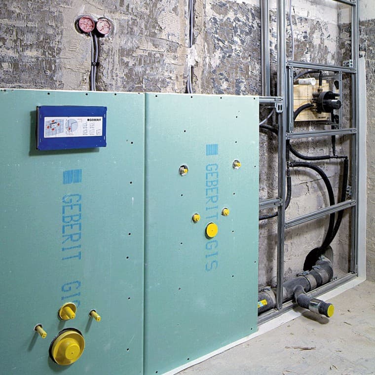 Geberit GIS tugisüsteemi paneelid Geberit GIS tugisüsteemi paneelid