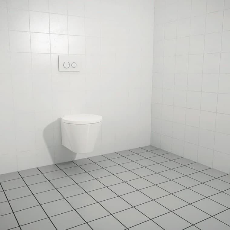 Attaching sanitary appliances to a tiled wall Attaching sanitary appliances to a tiled wall