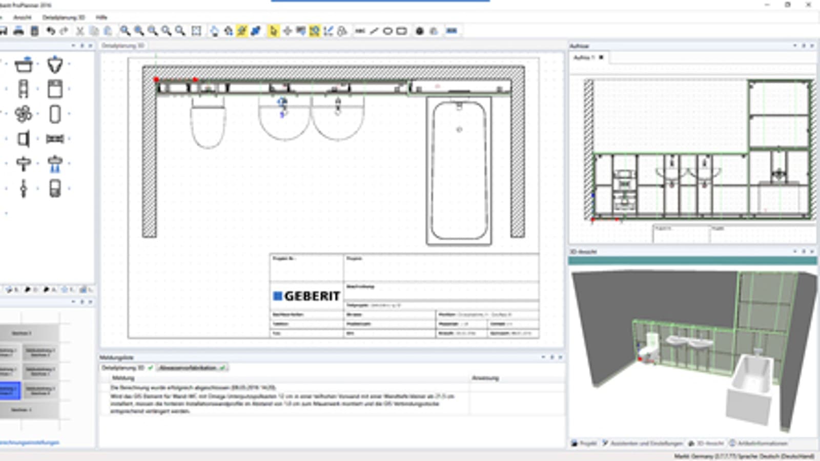 Üksikasjalik 3D-projekteerimine Geberit ProPlanneris Üksikasjalik 3D-projekteerimine Geberit ProPlanneris